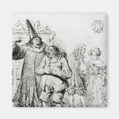 Argan und Monsieur Purgon Magnet (Vorne)