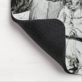 Argan und Monsieur Purgon Mousepad (Ecke)