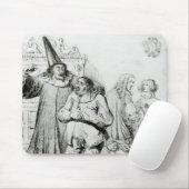 Argan und Monsieur Purgon Mousepad (Mit Mouse)