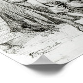 Argan und Monsieur Purgon Poster (Ecke)