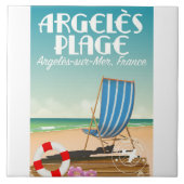 Argelès Plage, Argelès-sur-Mer, Frankreich Fliese (Vorderseite)