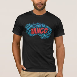 Argeninte Tango Musikfestival Schriftart T-Shirt
