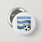 Argenitna Weltmeisterschaft-T - Shirt Button (Vorne & Hinten)