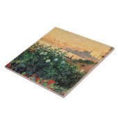 Argenteuil, Blumen am Flussufer, Fliese (Seite)