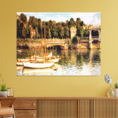 Argenteuil Bridge Leinwanddruck (Insitu (Wohnzimmer))