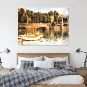 Argenteuil Bridge Leinwanddruck (Insitu (Schlafzimmer))