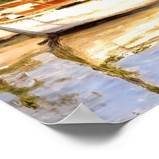 Argenteuil Bridge Poster (Ecke)