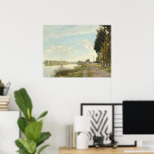 Argenteuil - Claude Monet Fine Art Poster (Heimbüro)