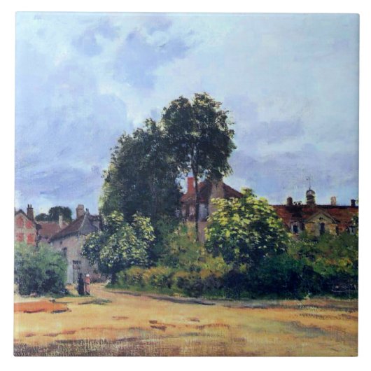 Argenteuil, Das Hospiz, Fliese (Vorderseite)