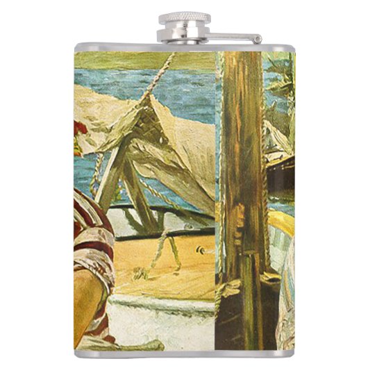 Argenteuil Edouard Manet Flachmann (Rückseite)