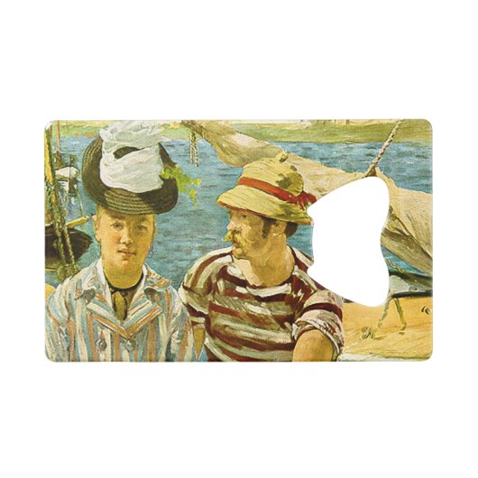Argenteuil Edouard Manet Geldbeutel Flaschenöffner (Vorderseite (Horizontal))