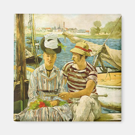 Argenteuil Edouard Manet Magnet (Vorne)