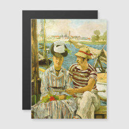 Argenteuil Edouard Manet Magnetkarte