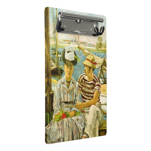 Argenteuil Edouard Manet Mini Klemmbrett (Schrägansicht)