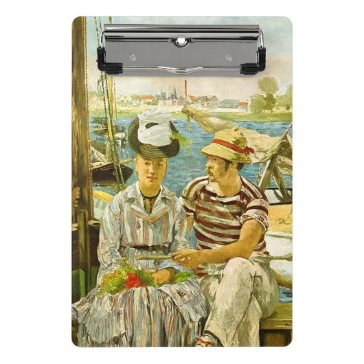 Argenteuil Edouard Manet Mini Klemmbrett (Vorderseite)