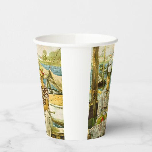 Argenteuil Edouard Manet Pappbecher (Links)