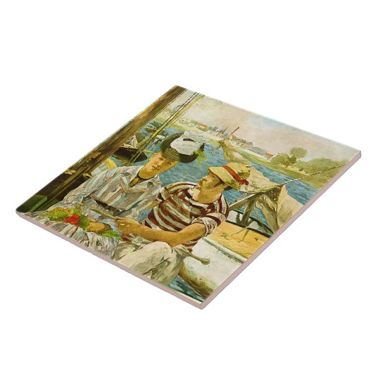 Argenteuil Edouard Manet Poster Fliese (Seite)