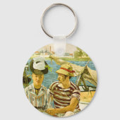 Argenteuil Edouard Manet Schlüsselanhänger (Rückseite)