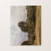 Argenteuil Hospice Monet Rodelbahn mit Aussicht Puzzle (Vertikal)