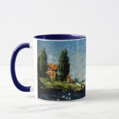 Argenteuil, Kunstmalerei von Claude Monet Tasse (Links)