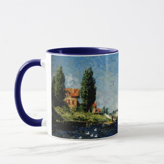 Argenteuil, Kunstmalerei von Claude Monet Tasse (Links)