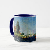 Argenteuil, Kunstmalerei von Claude Monet Tasse (Vorderseite Links)