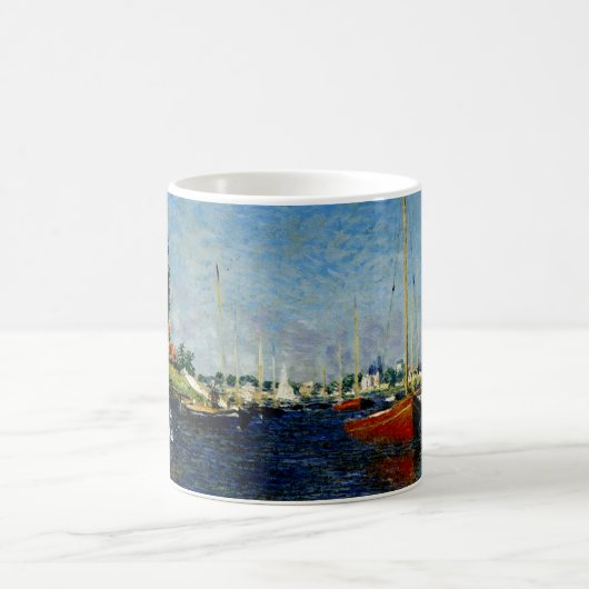 Argenteuil, schöne Kunst von Monet, Kaffeetasse (Mittel)