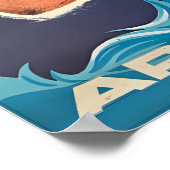 Argentina Art Buenos Aires Print Vintage Travel Poster (Ecke)