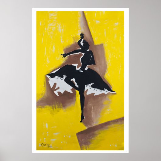 Argentina By Paul Colin - Vintage Art Deco Poster (Vorne)