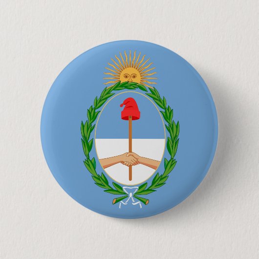 Argentina-Emblem Button (Vorderseite)
