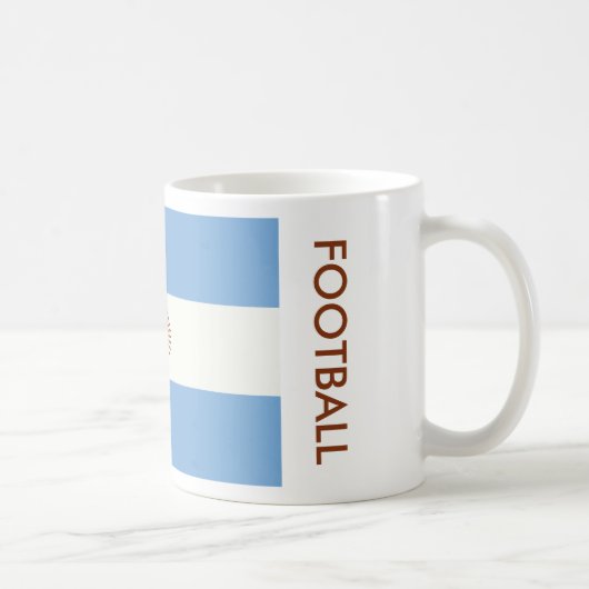 ARGENTINA FOOTBALL KAFFEETASSE (Rechts)