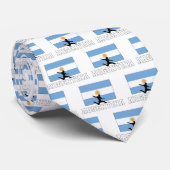 Argentina Football Soccer National Team  Krawatte (Gerollt)