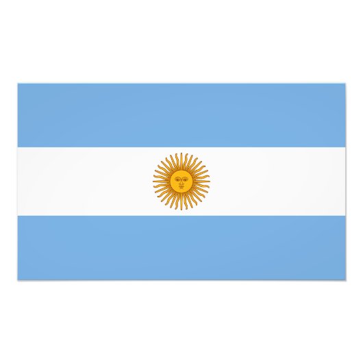 Argentina Fotodruck (Vorne)