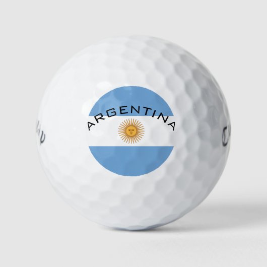 Argentina Golfball (Vorderseite)