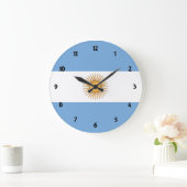 Argentina Große Wanduhr (Zuhause)