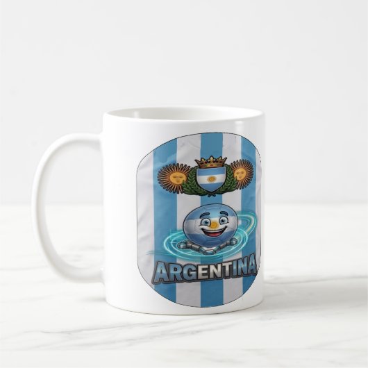 Argentina-HBall-002 Kaffeetasse (Links)