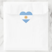 Argentina Herz-Aufkleber (Tasche)