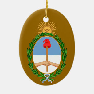 ARGENTINA*-, kundenspezifische Keramik Ornament