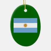 ARGENTINA*-, kundenspezifische Keramik Ornament (Hinten)