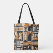 Argentina Muster nahtlose Design-Abbildung Tasche (Rückseite)