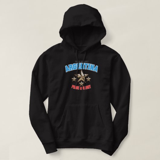 Argentina National Pride Edition Pullover Hoodie (Design vorne)