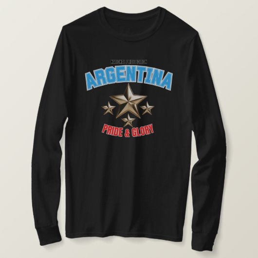 Argentina National Pride Women's Long Sleeve Shirt (Design vorne)