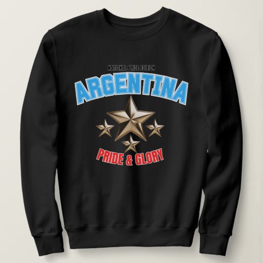 Argentina National Pride Women's Sweatshirt (Design vorne)