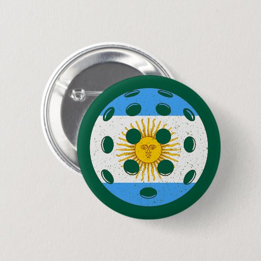 Argentina Pickleball Button (Vorne & Hinten)