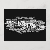 ARGENTINA Postkarte (Vorderseite)