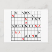 ARGENTINA POSTKARTE (Vorderseite)