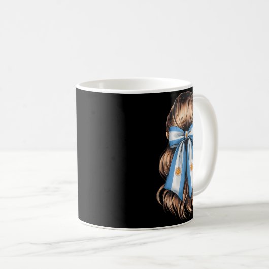 Argentina Pride Argentinian Flag  Kaffeetasse (VorderseiteRechts)