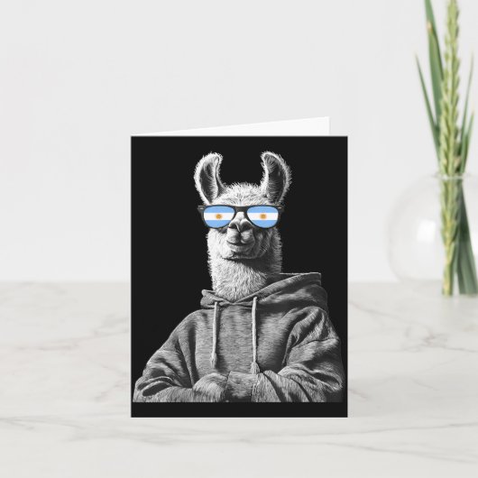 Argentina Pride Argentinian Flag Karte (Vorderseite)