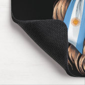 Argentina Pride Argentinian Flag  Mousepad (Ecke)