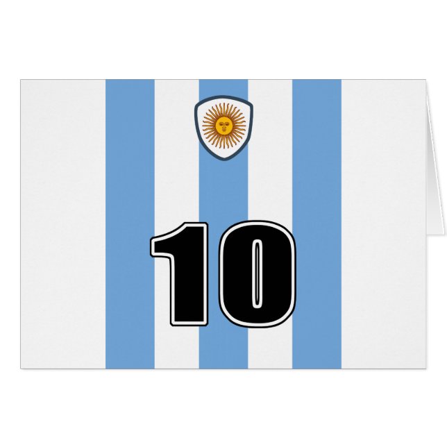 Argentina soccer (Vorderseite (Horizontal))
